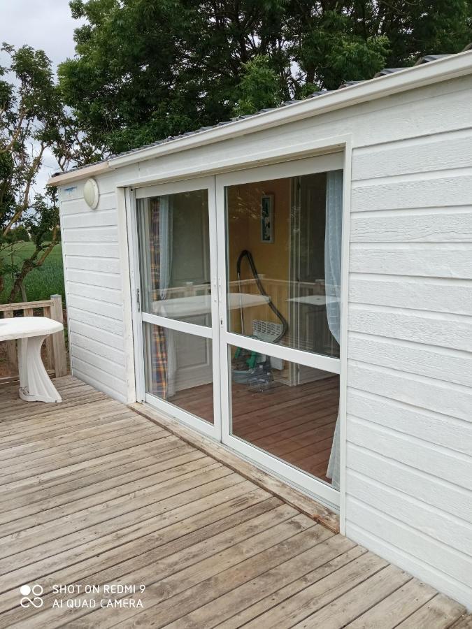 Mobilhome Nature Saint-Laurent-sur-Mer Luaran gambar