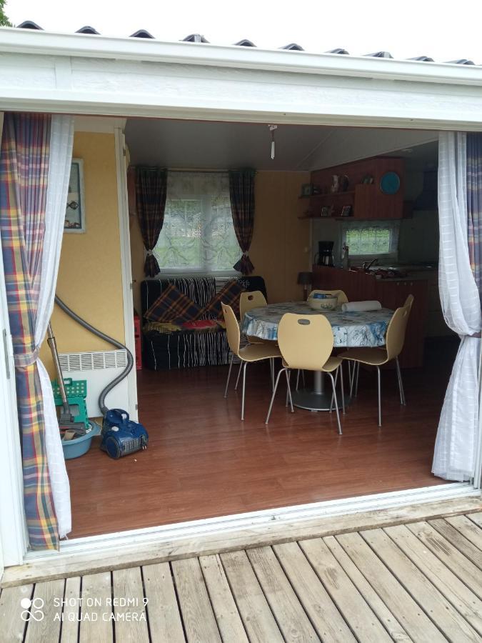 Mobilhome Nature Saint-Laurent-sur-Mer Luaran gambar