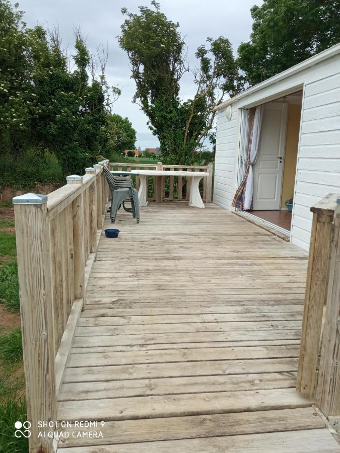 Mobilhome Nature Saint-Laurent-sur-Mer Luaran gambar