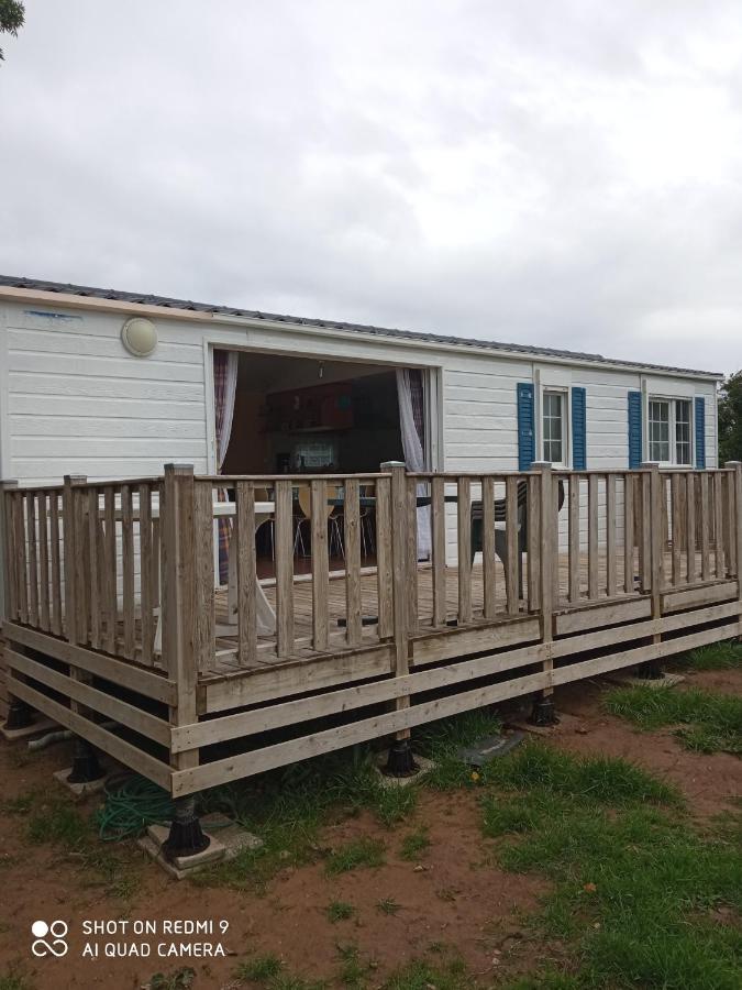 Mobilhome Nature Saint-Laurent-sur-Mer Luaran gambar