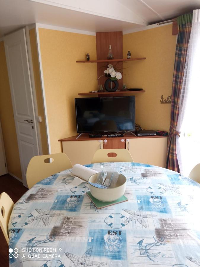 Mobilhome Nature Saint-Laurent-sur-Mer Luaran gambar