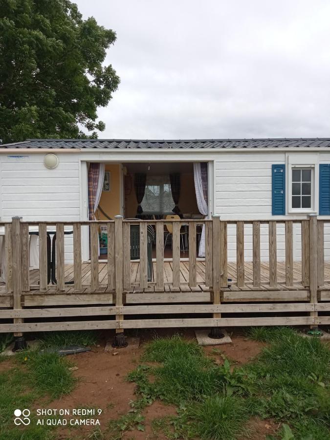 Mobilhome Nature Saint-Laurent-sur-Mer Luaran gambar