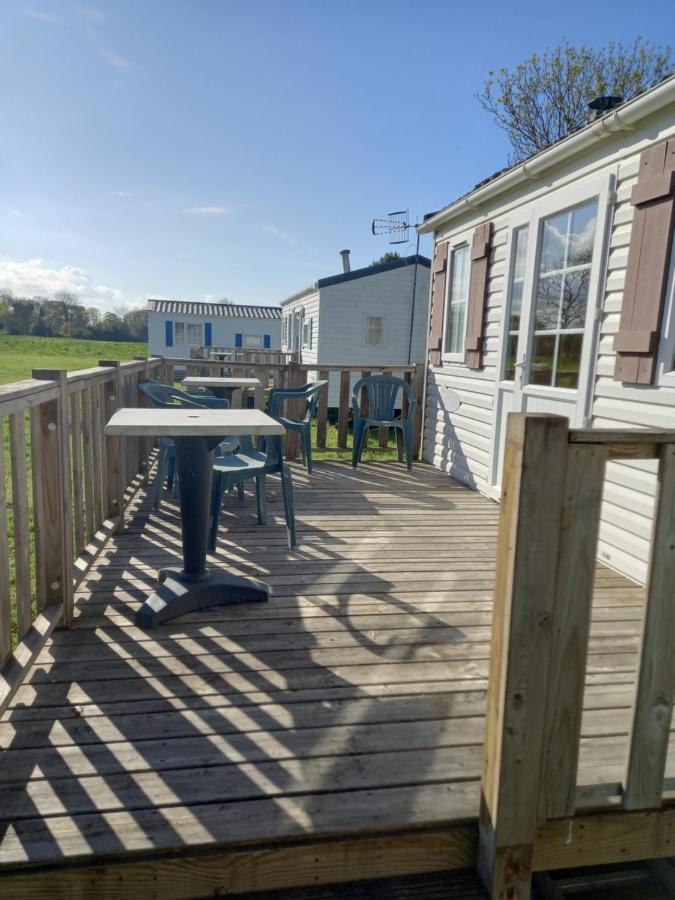 Mobilhome Nature Saint-Laurent-sur-Mer Luaran gambar